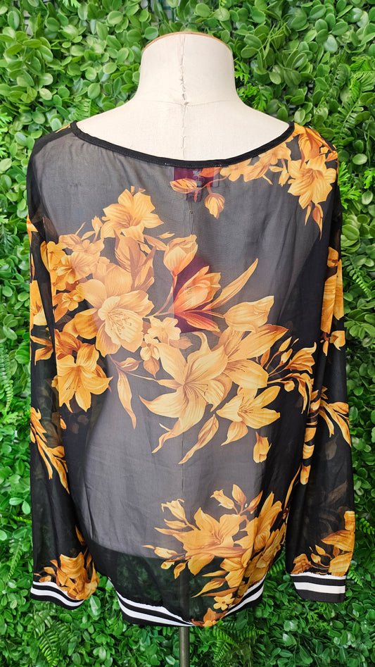 Charlo Floral Sheer Top (12)