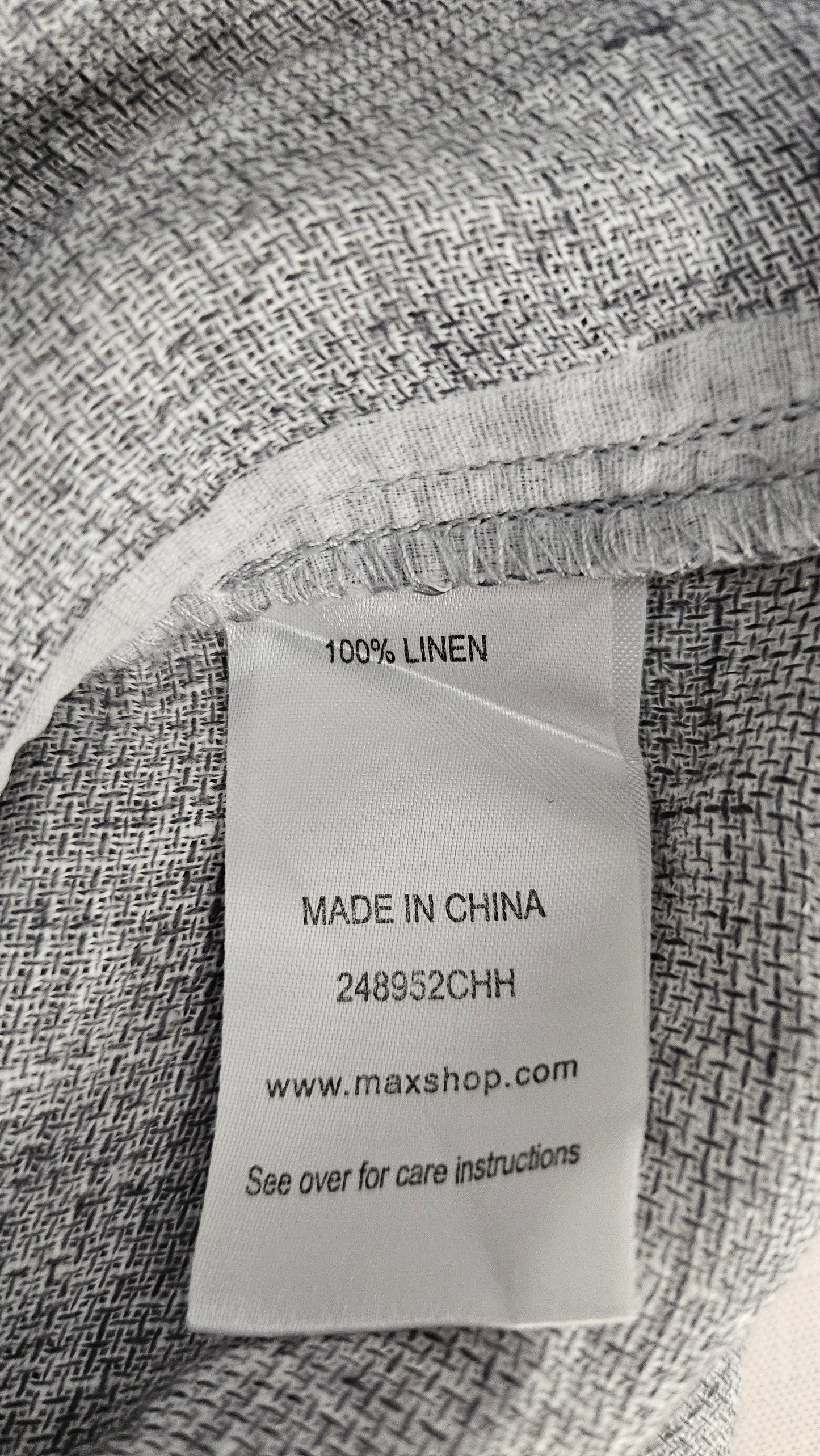 Max Grey Linen Shirt (10)