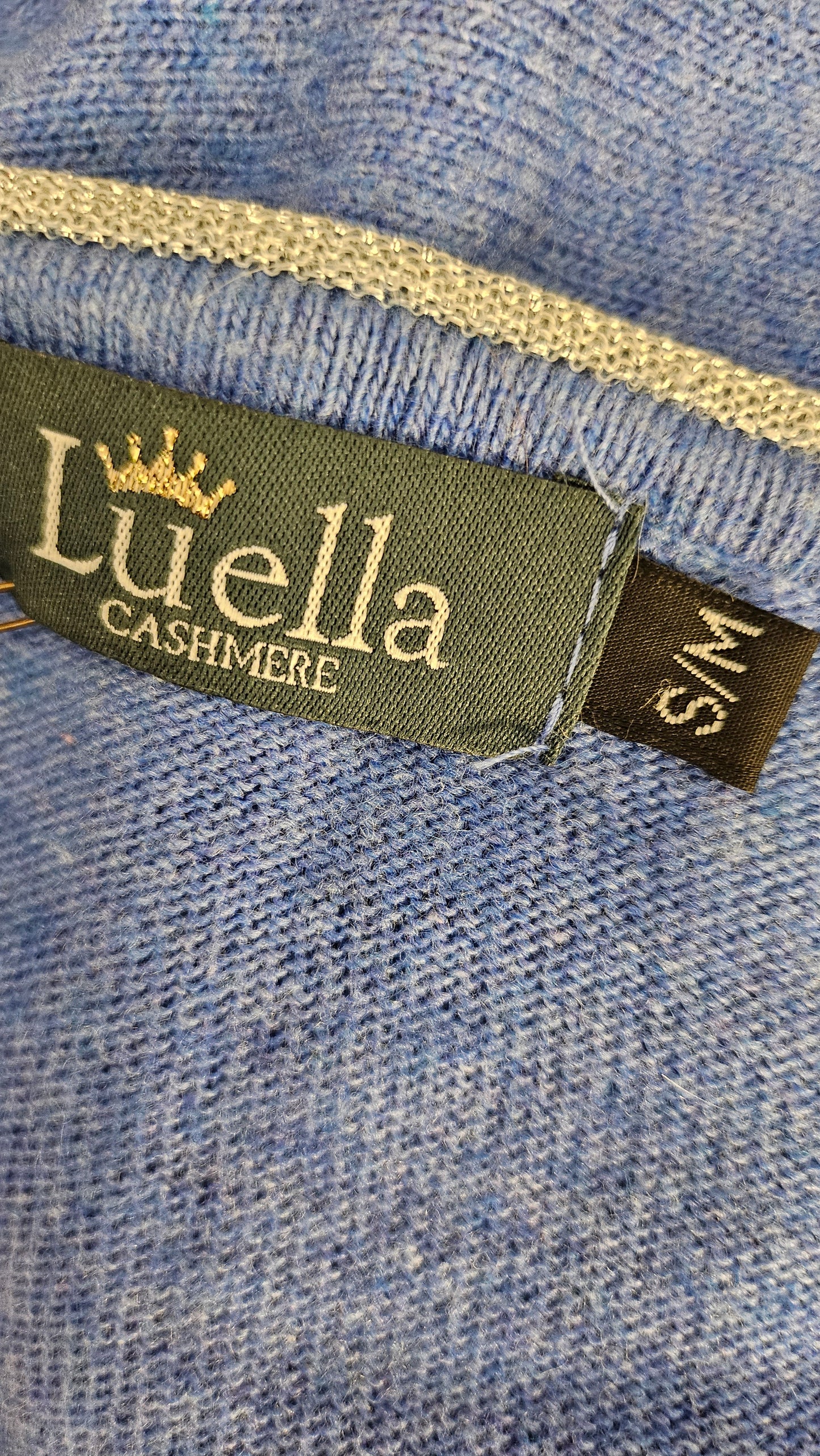 Luella Blue Cashmere Knit (10-12)