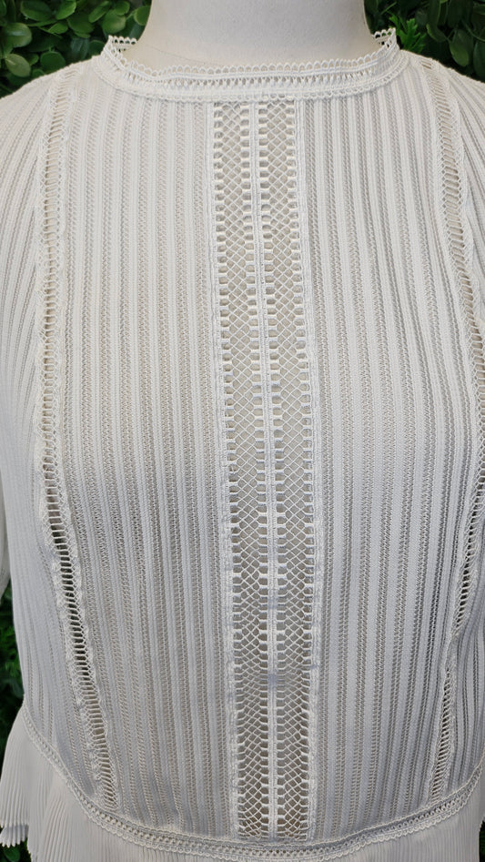 Reiss Ivory Lace Top (8)