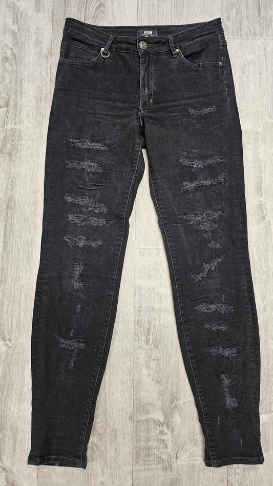 Neuw Black Distressed Jean (10)