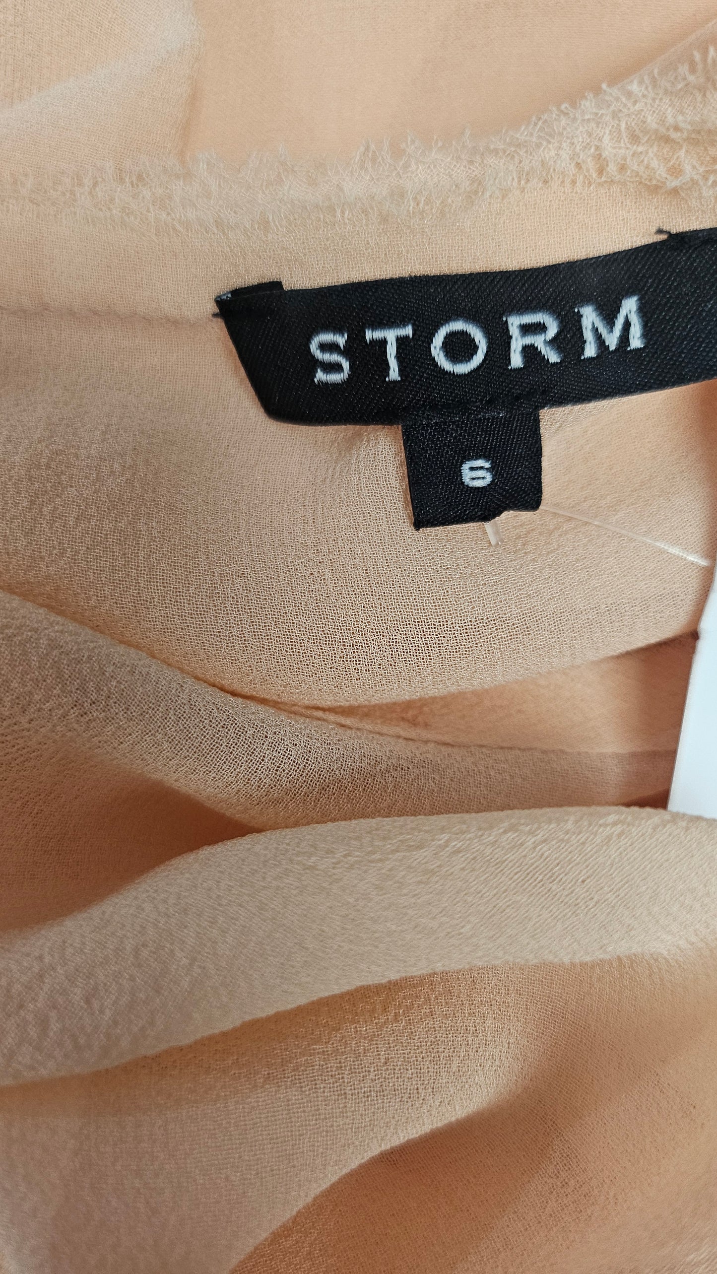 Storm Apricot Silk Top (6)