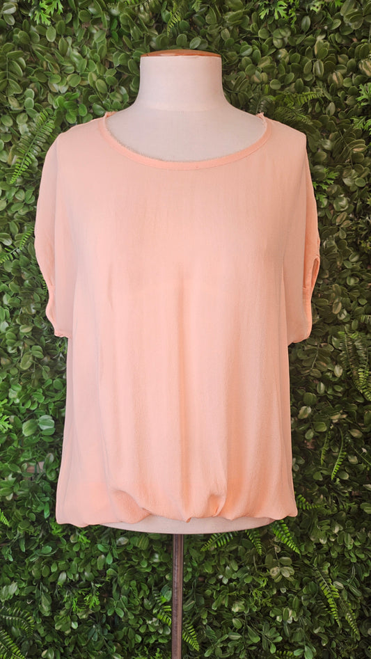 Storm Apricot Silk Top (6)