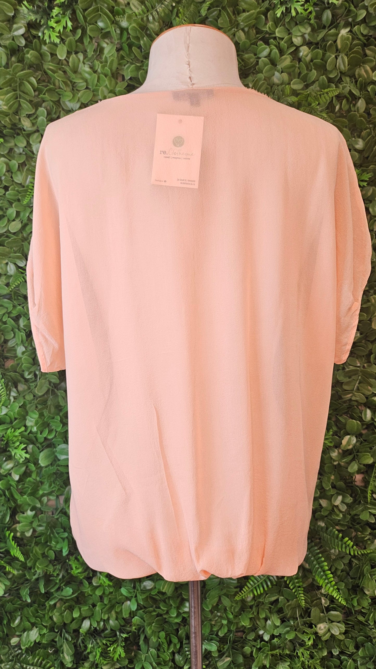 Storm Apricot Silk Top (6)