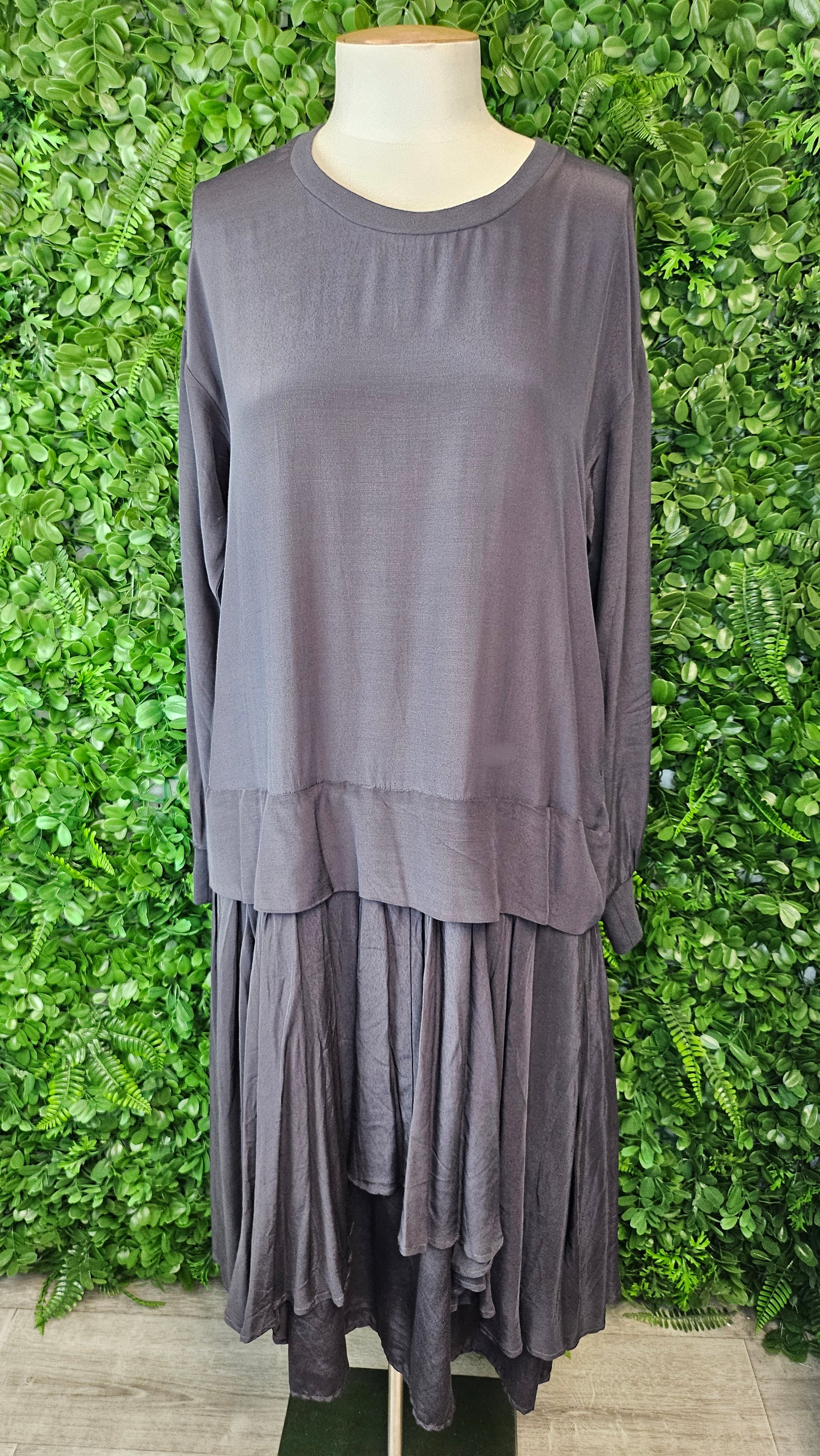 Curate Grey All You Need Dress (10-12)