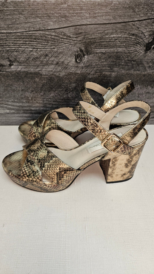 Kathryn Wilson Snake Platform Heels (38)