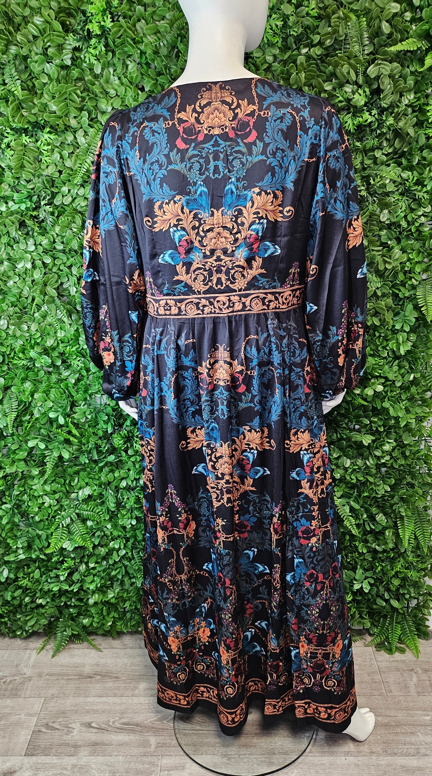 City Chic Multi Ivana Maxi Dress BNWT (20)