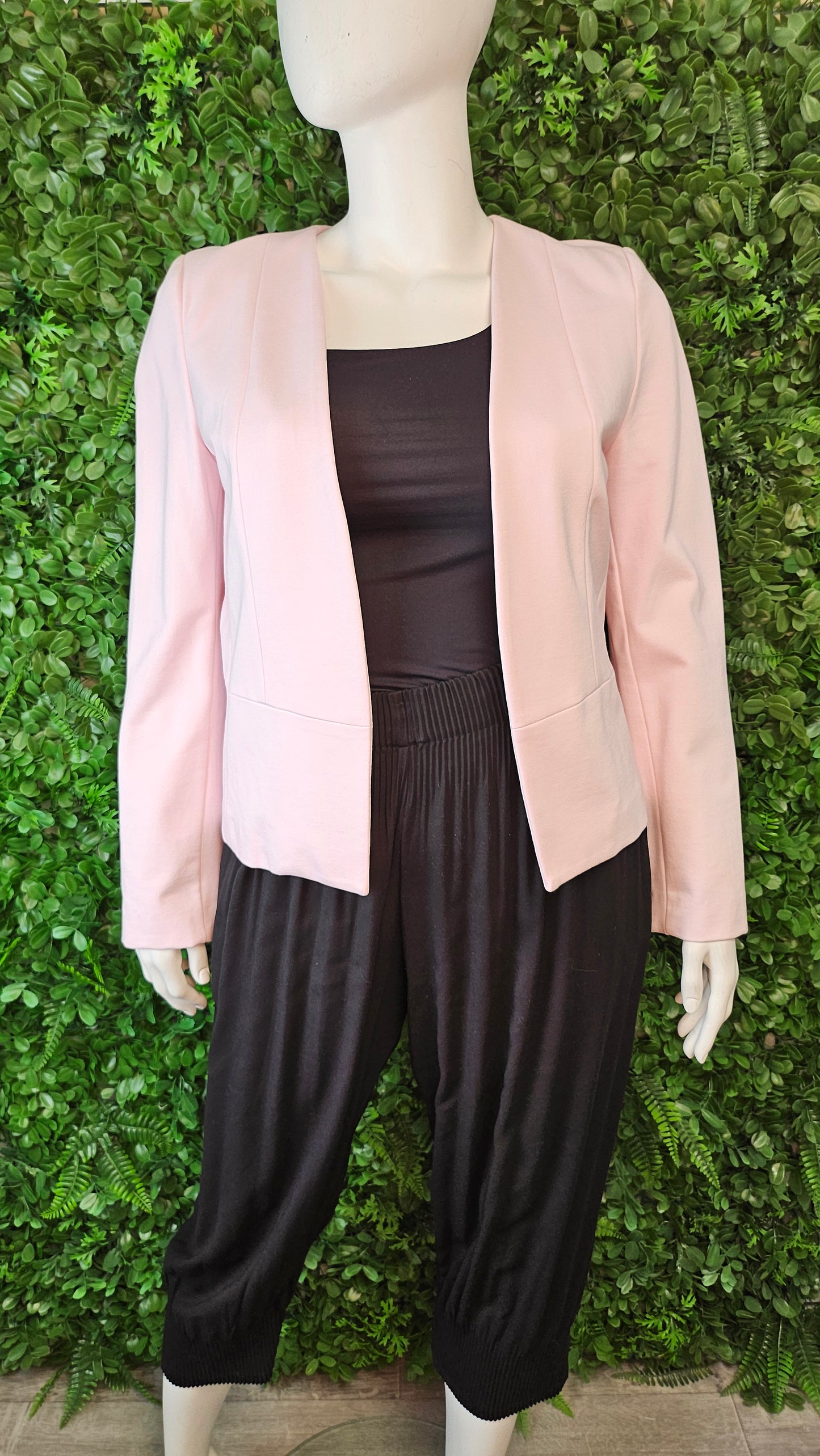 Whistle Baby Pink Open Jacket (16)