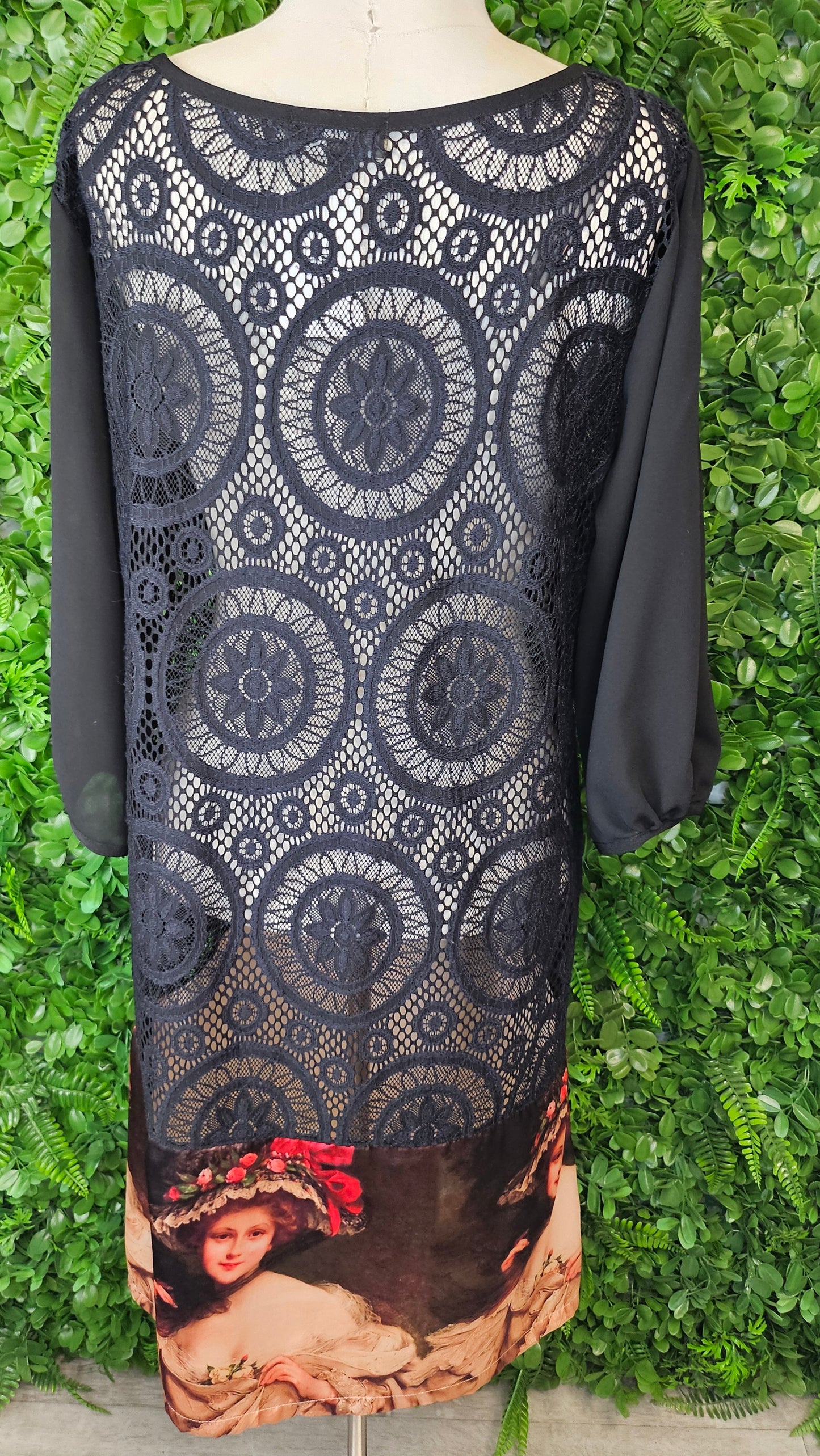 Jellicoe Black Lace Dress (14)