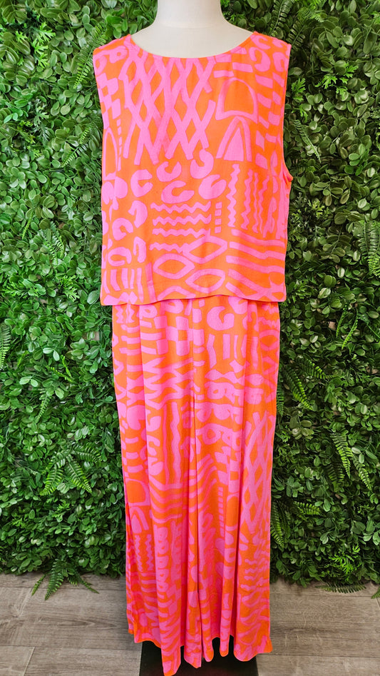 Gorman Pink/Orange Fluro Jumpsuit (14)