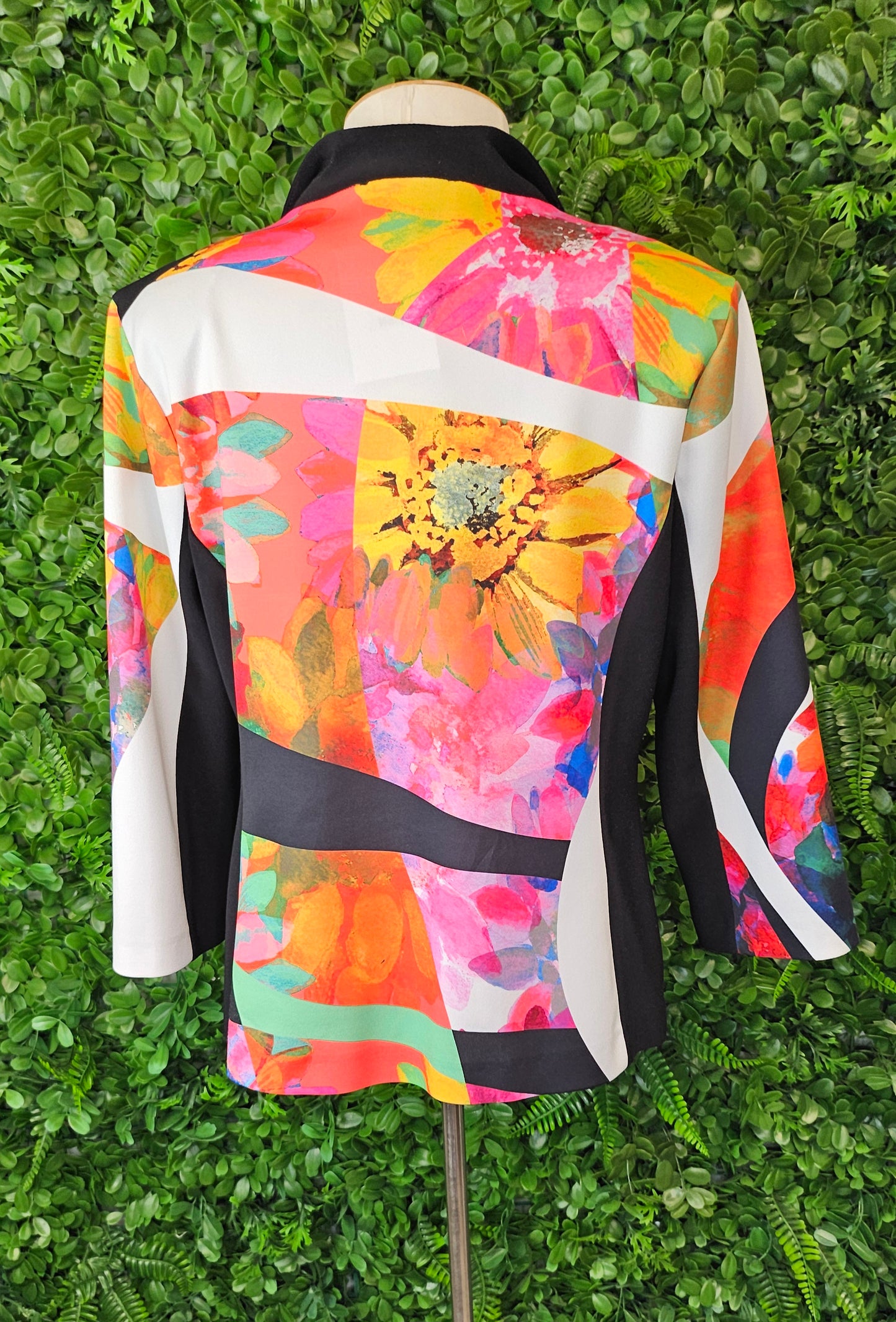 Joseph Ribkoff Multi Colour Print Jacket (12)