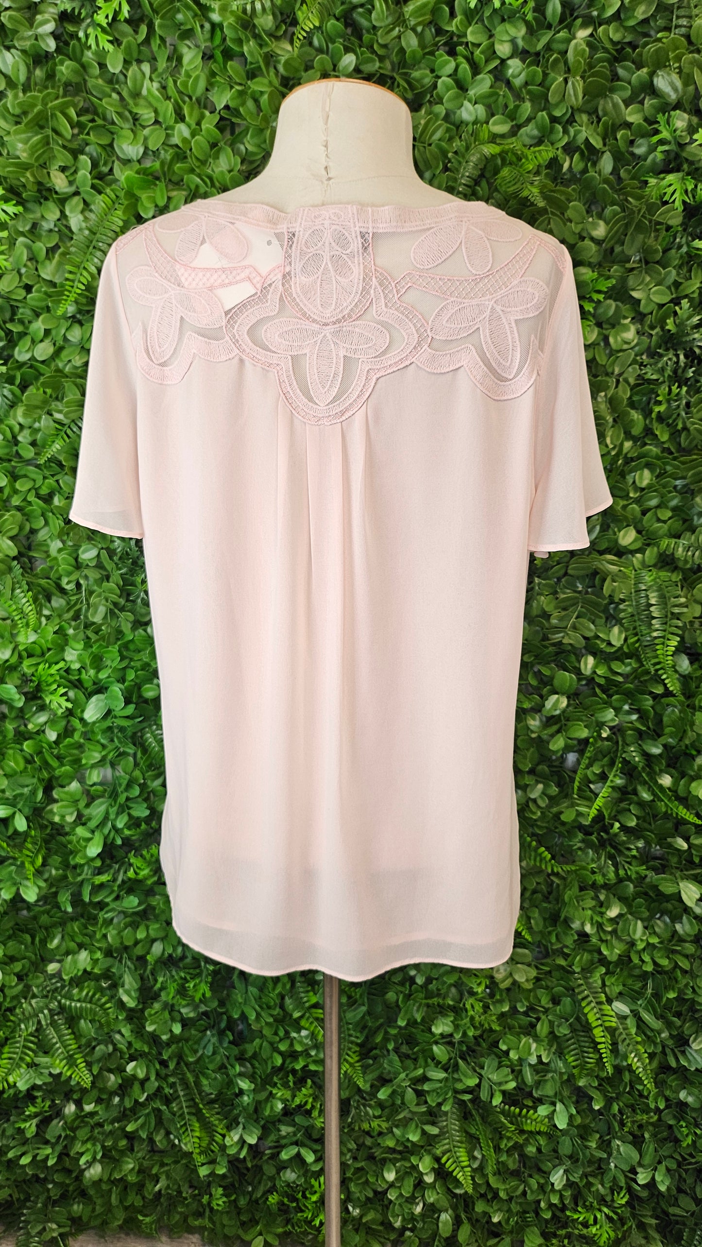 Whistle Pink Yoke Top (14)