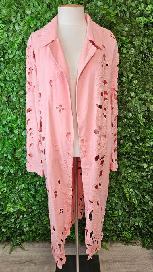 Trelise Cooper Pink Duster Coat Time (14)