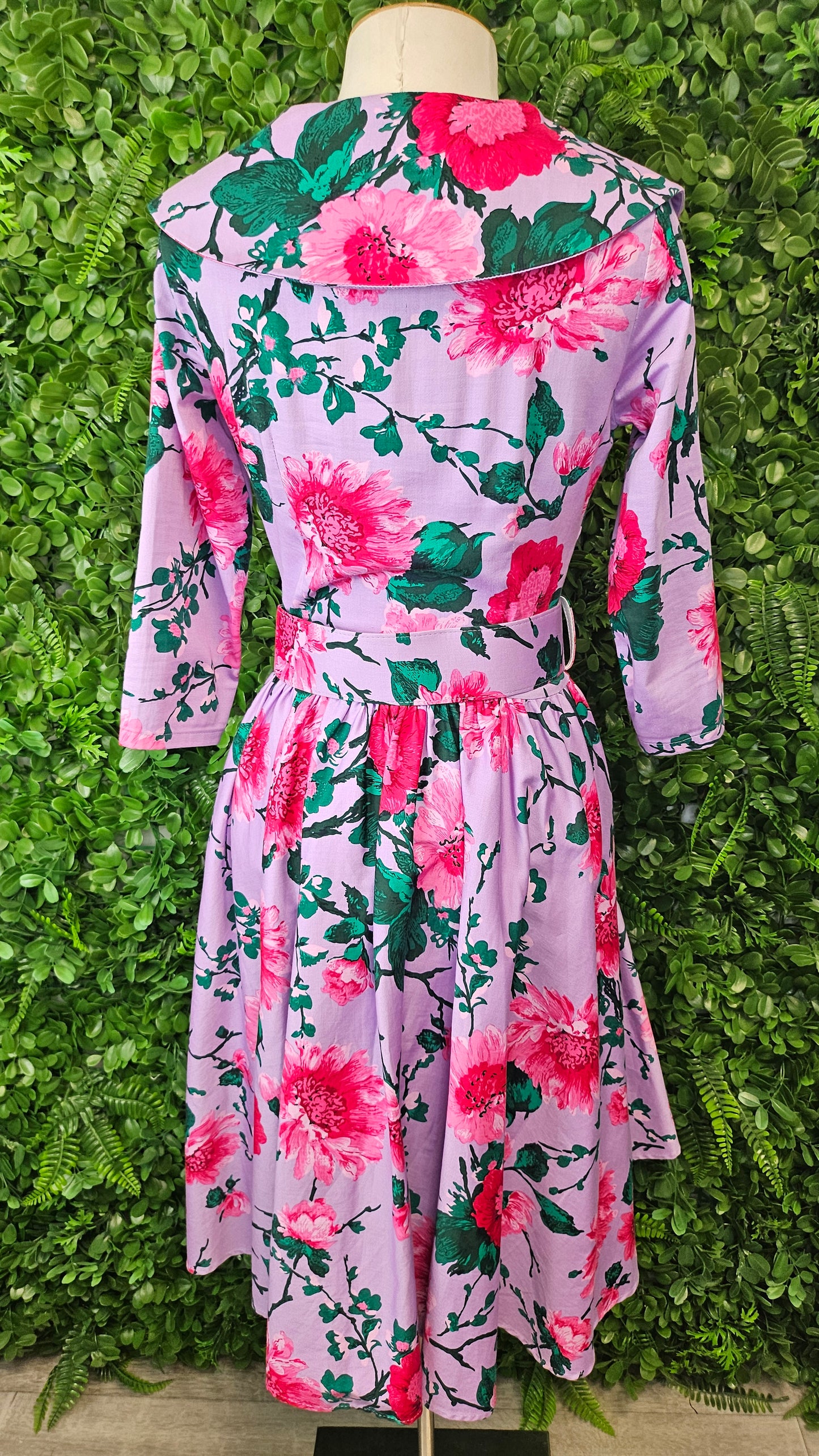 Pinup Couture Floral Retro Dress (10)