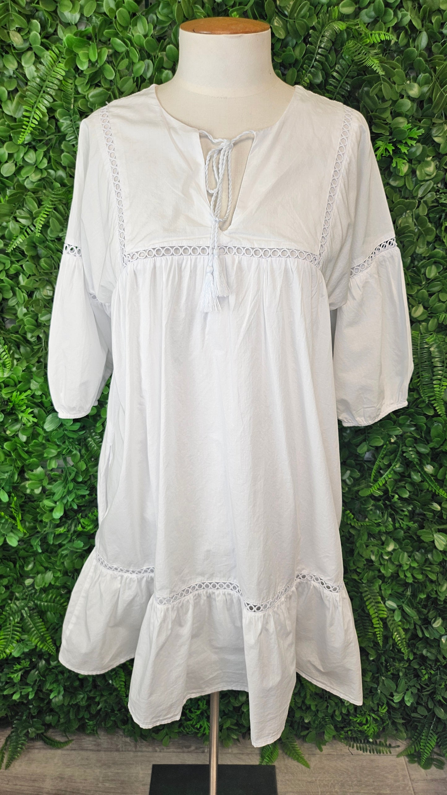 Fate+Becker White Braid Dress (8)