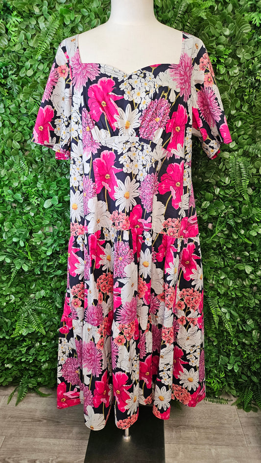 Annah Stretton Floral Jalene Dress BNWT (16)