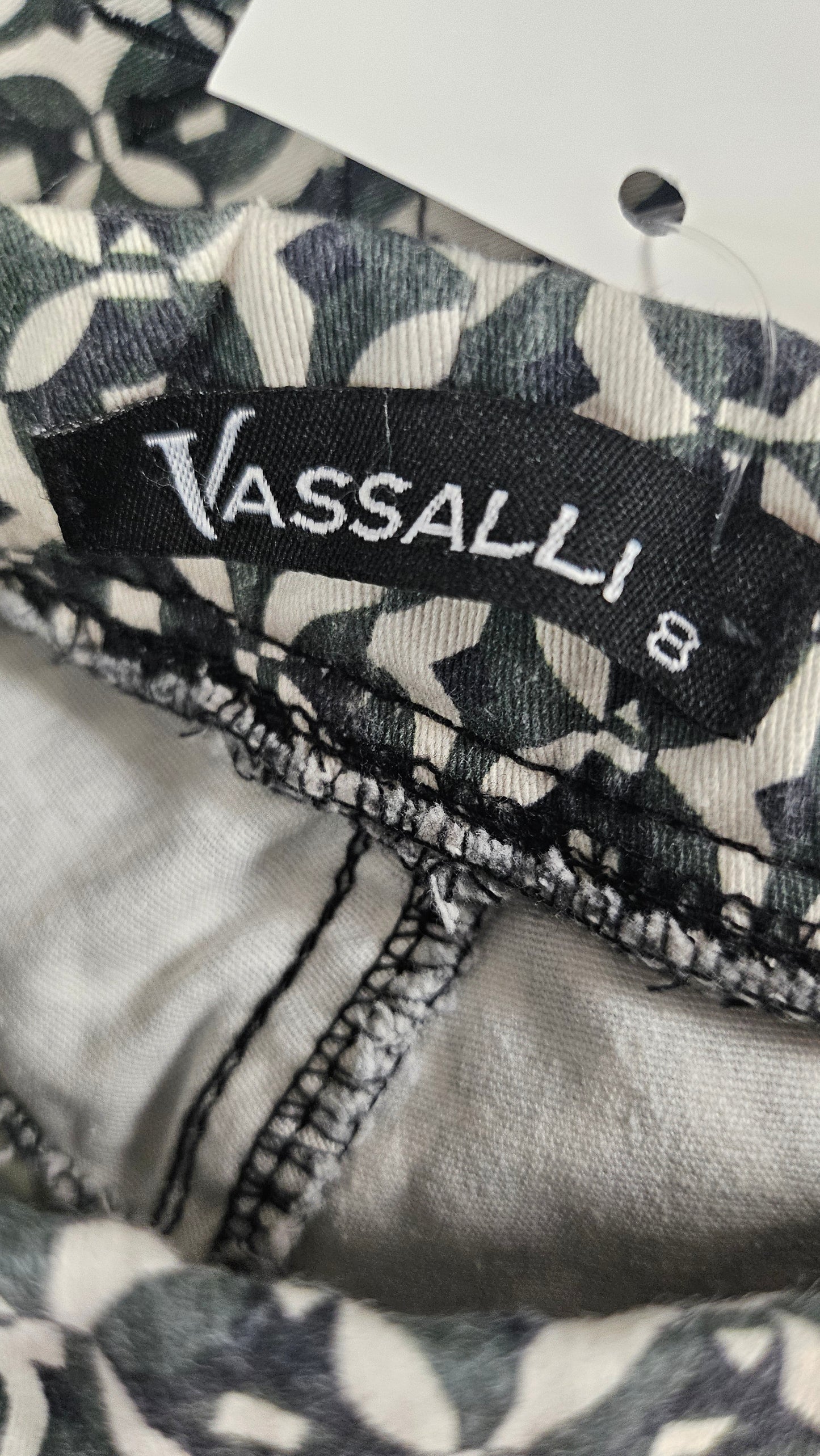 Vassalli Pattern Pull On Pant (8)