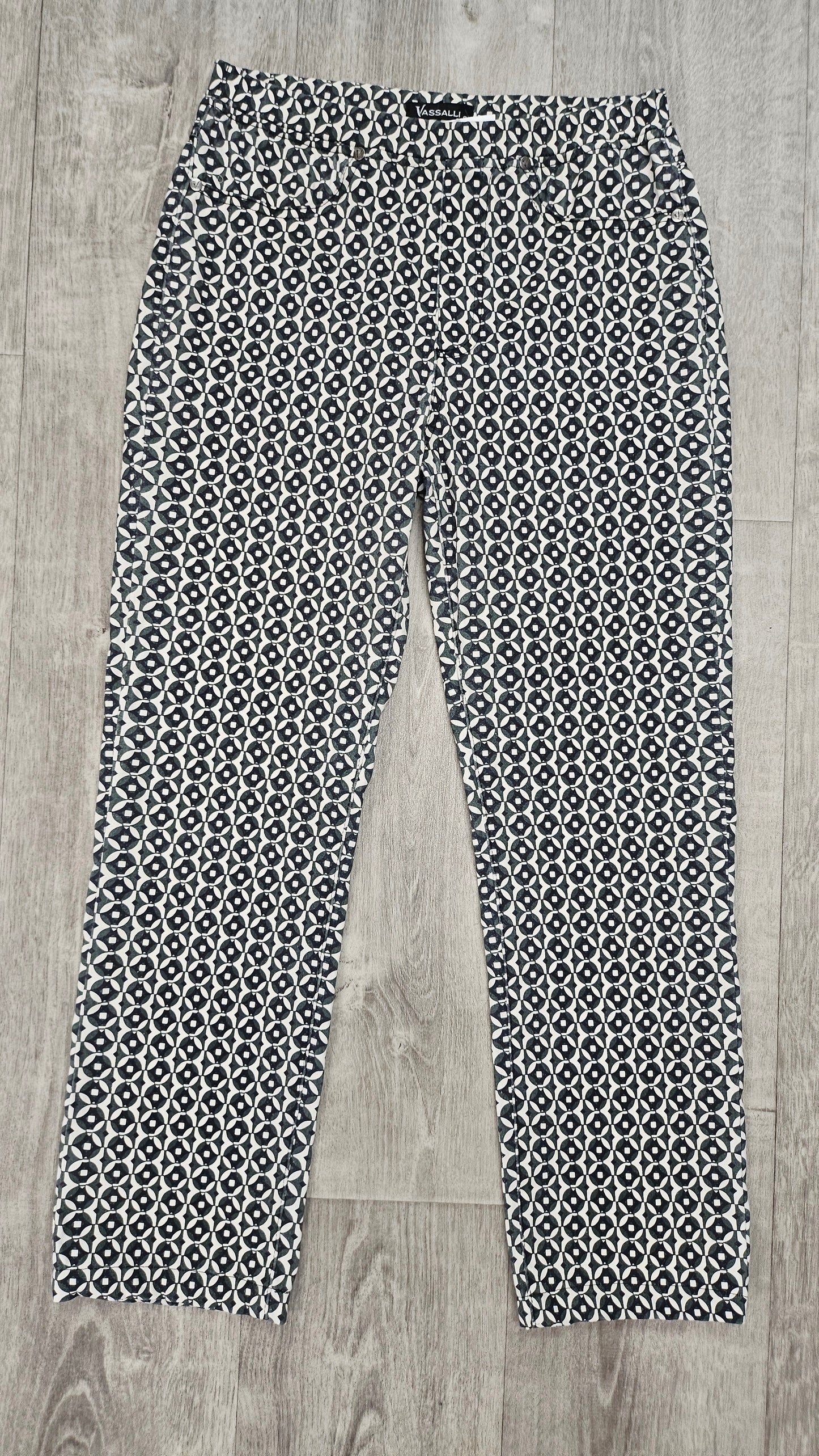 Vassalli Pattern Pull On Pant (8)