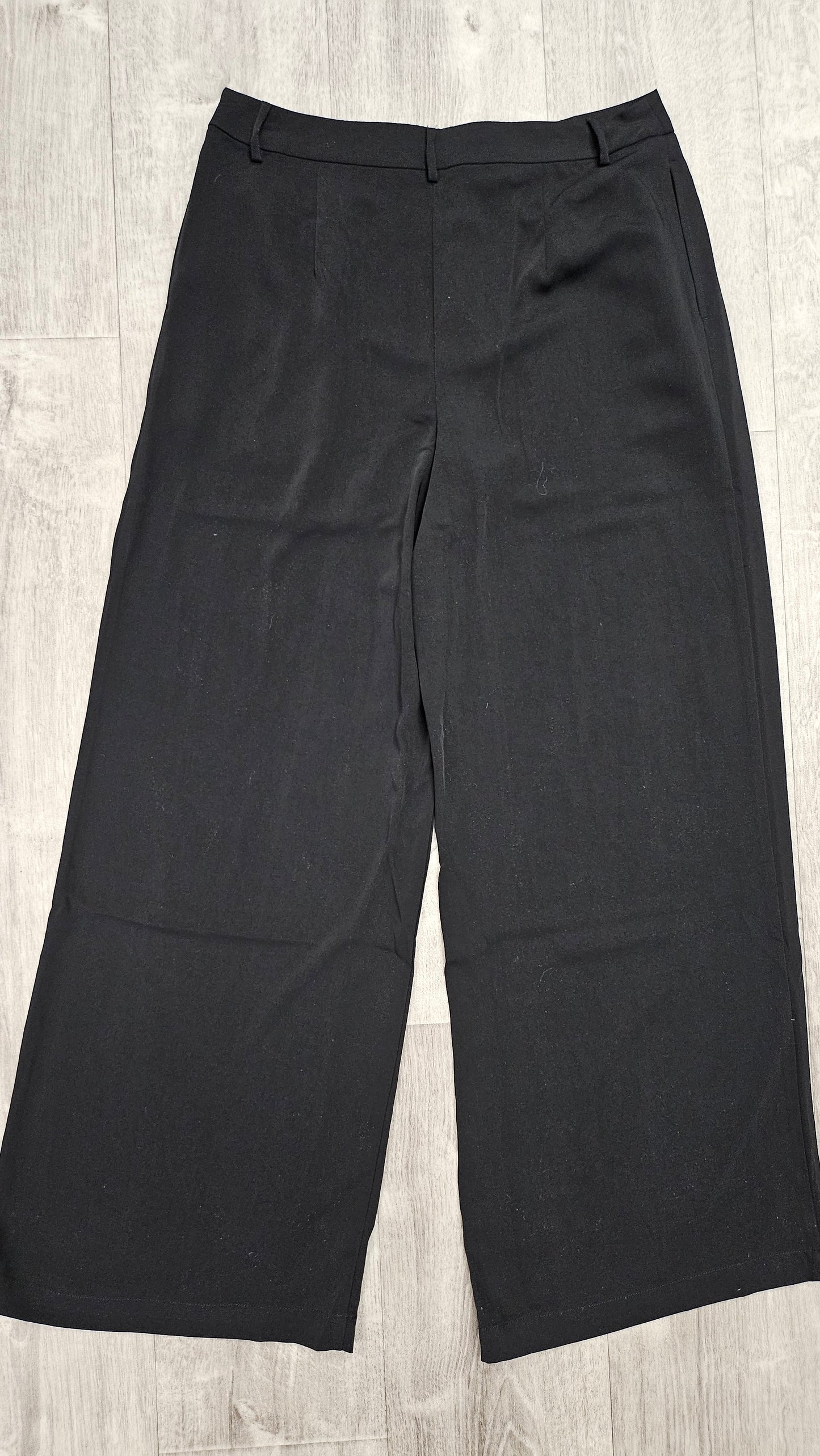 Glassons Black Wide Leg Pant (12)