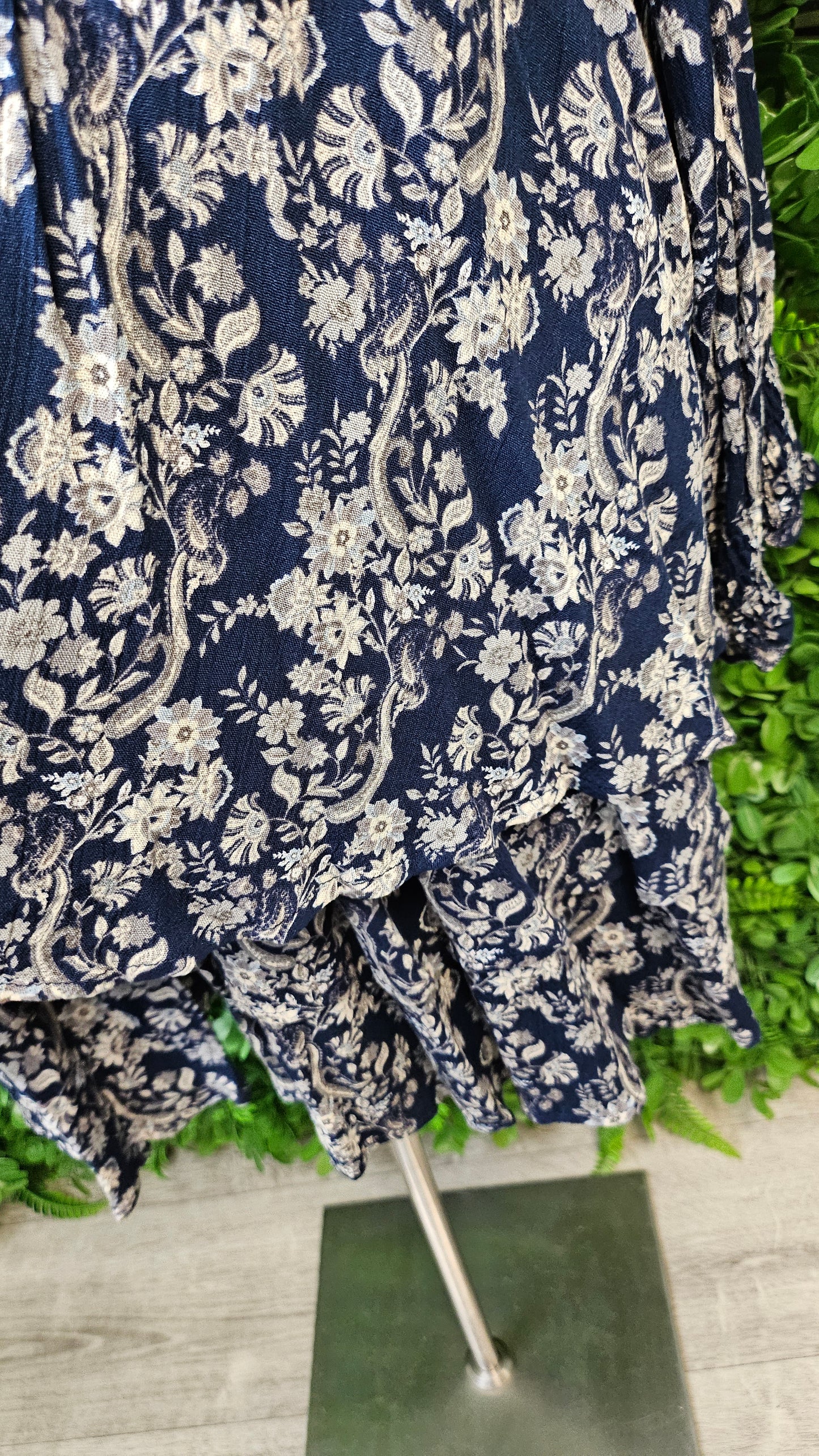 Isle Of Mine Blue Floral Dress BNWT (14-16)