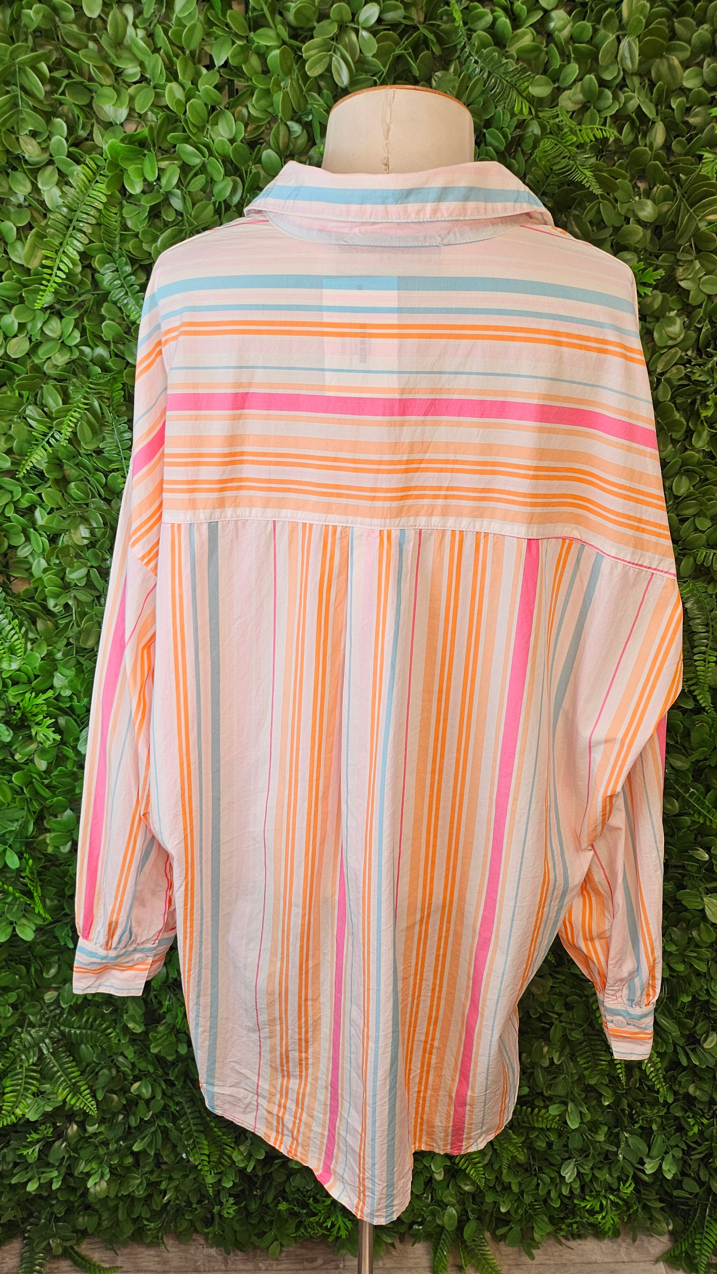 Decjuba Stripe Oversized Shirt (16)