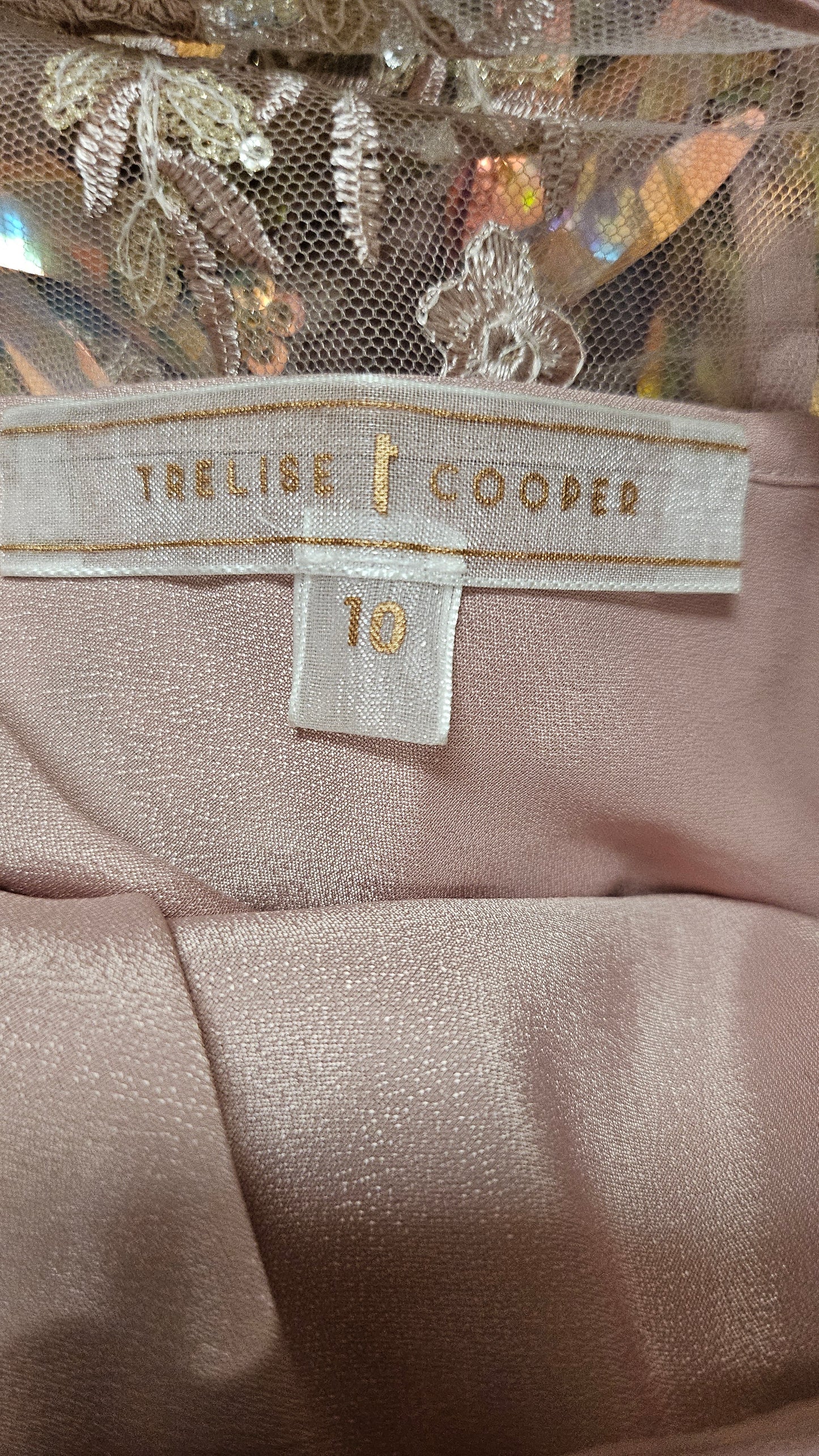 Trelise Cooper Pink Champagne And Stars Dress (10)