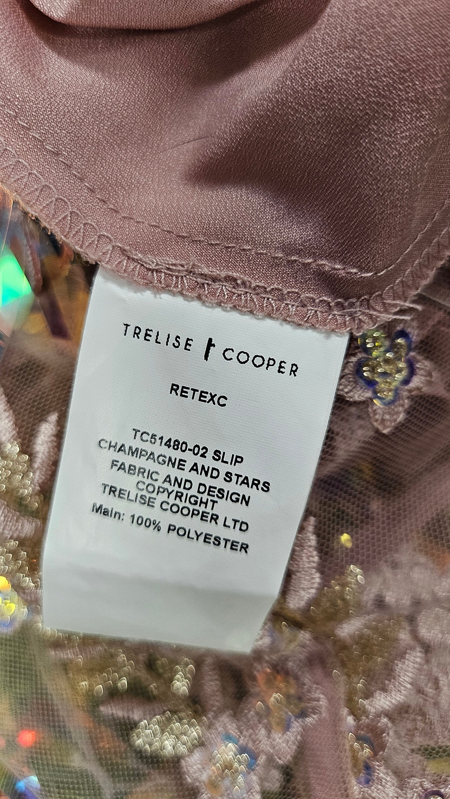 Trelise Cooper Pink Champagne And Stars Dress (10)