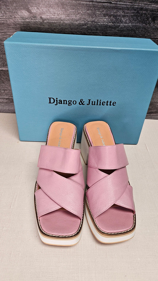 Django & Juliette Pink Jember Heels BNWT (38)