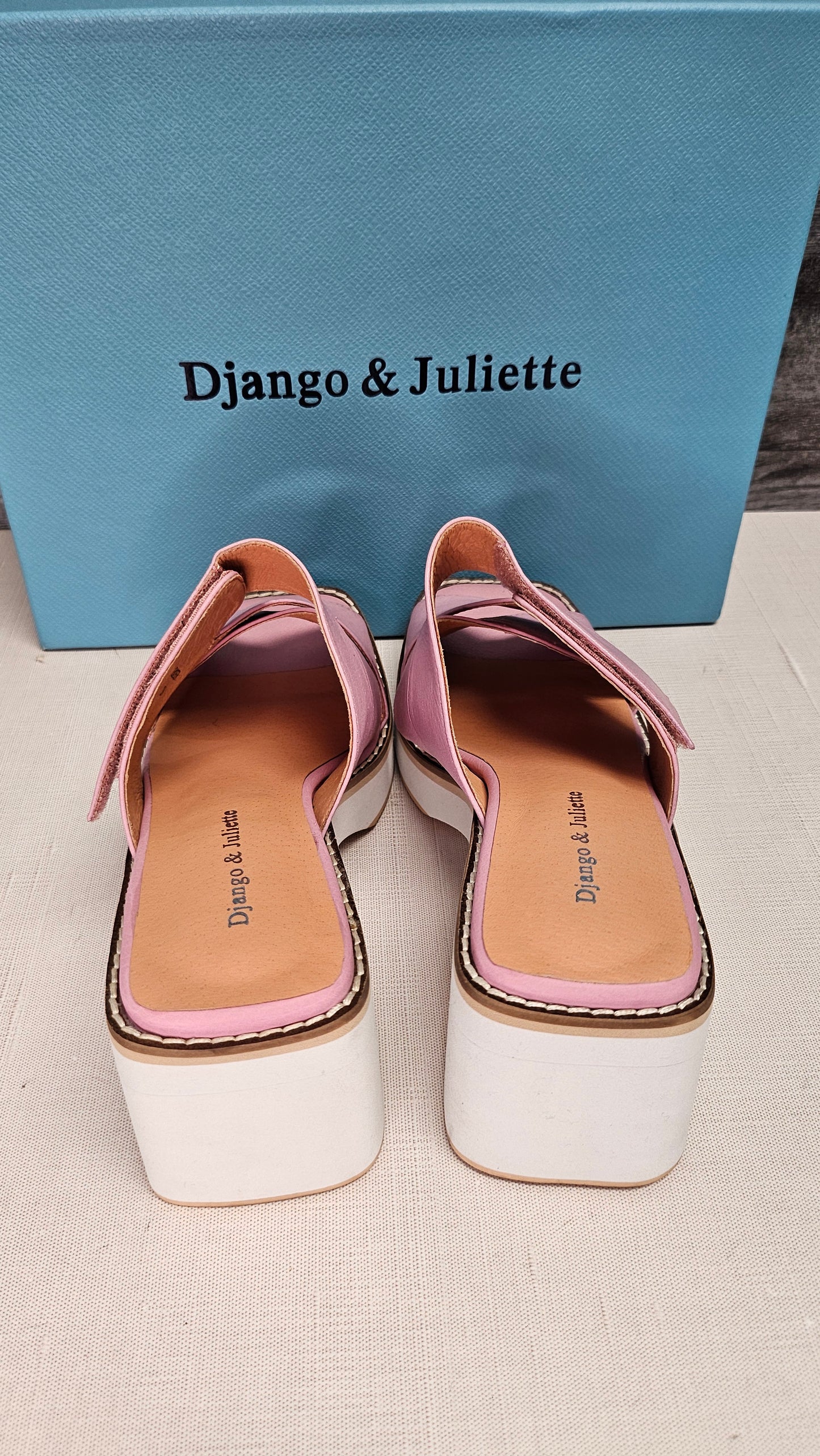 Django & Juliette Pink Jember Heels BNWT (38)