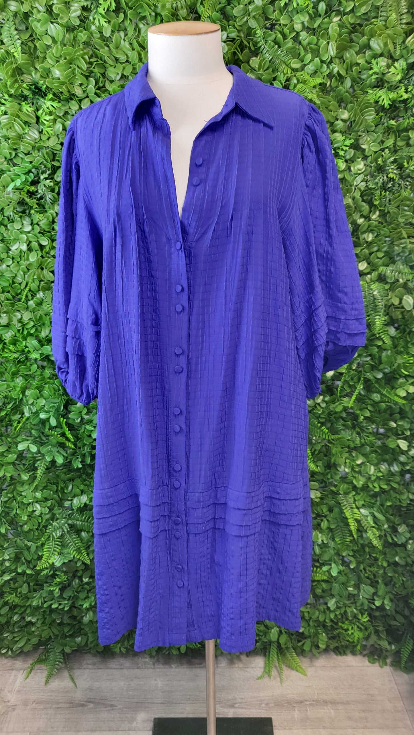 Oliver Bonas Purple Tunic Dress (16)