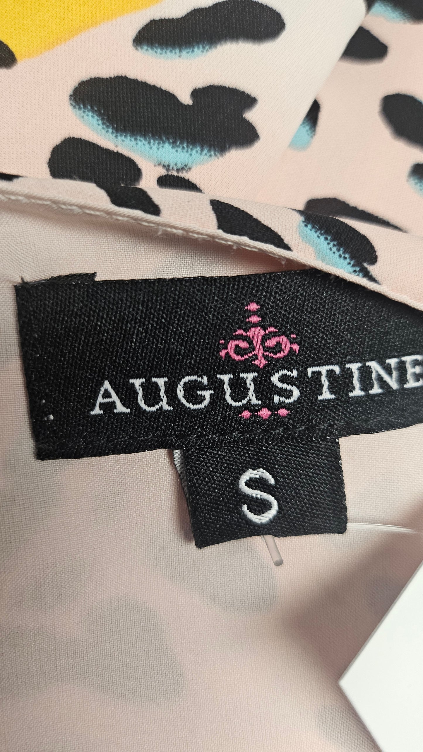 Augustine Pink Animal Print Dress (10)