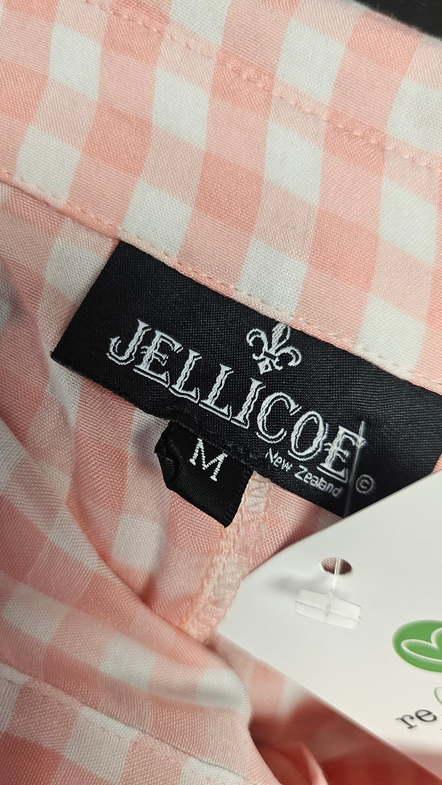 Jellicoe Pink/White Check Shirt (14-16)