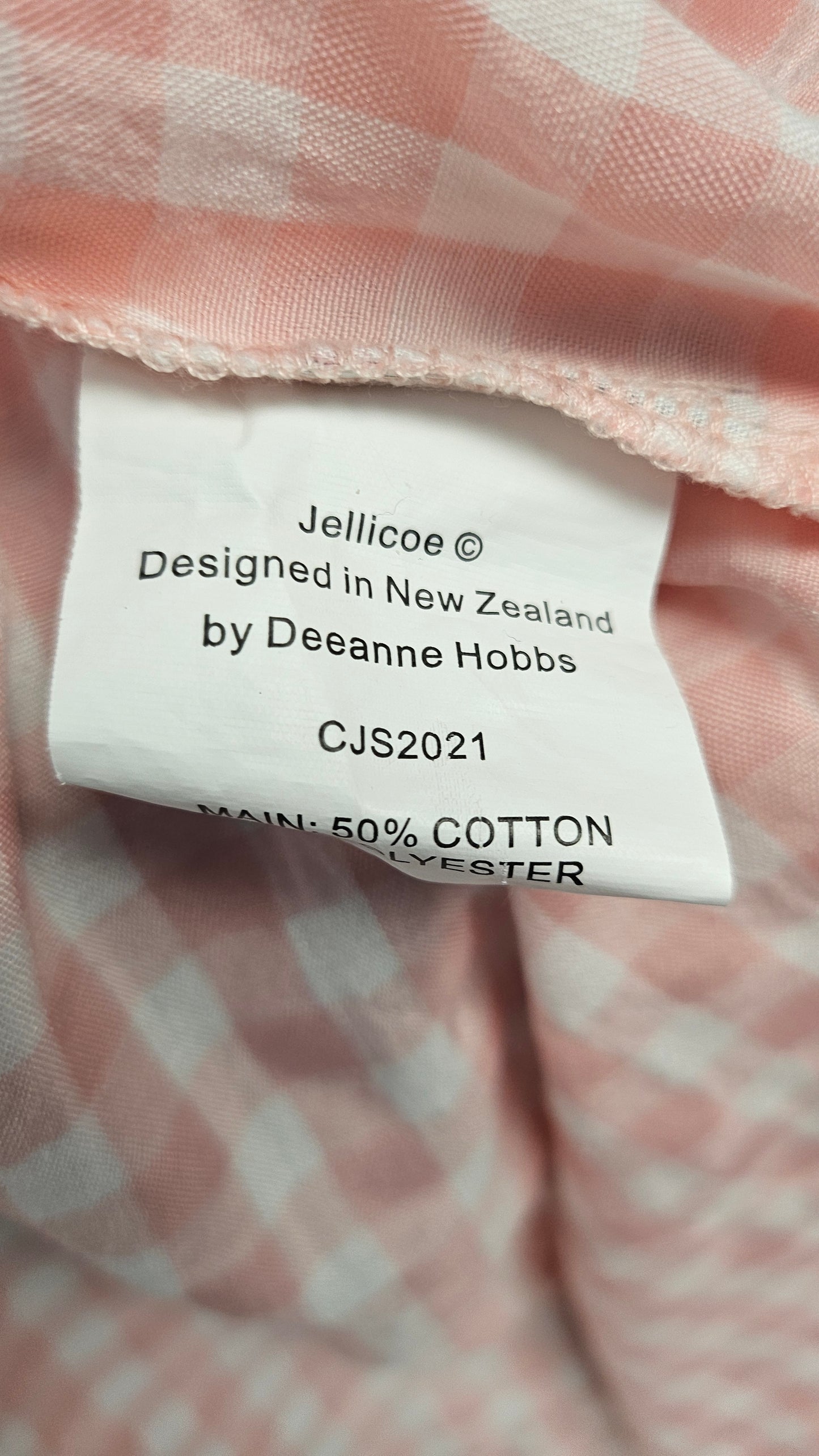 Jellicoe Pink/White Check Shirt (14-16)