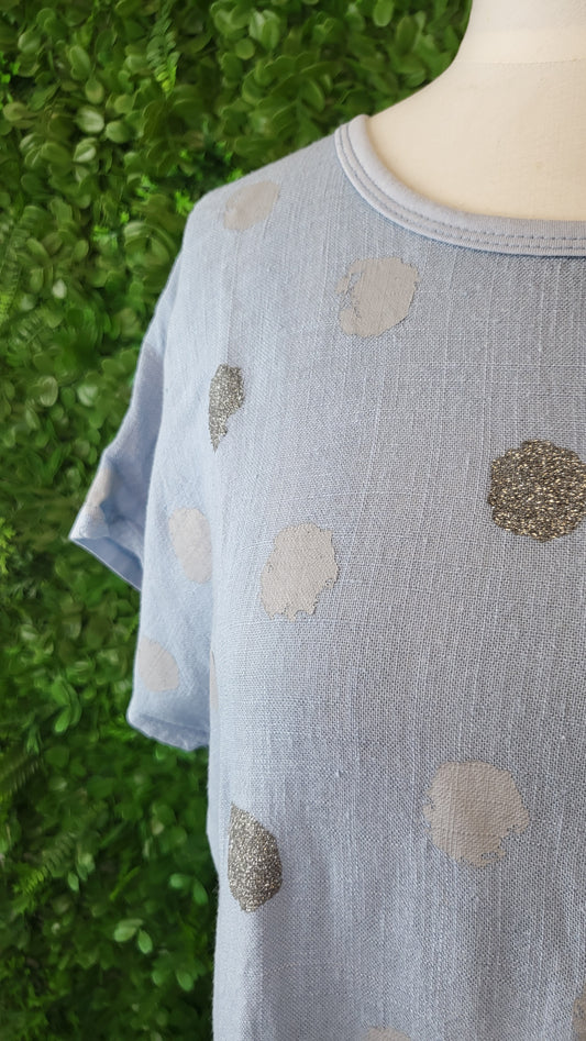 Threadz Blue Spot Top (10)