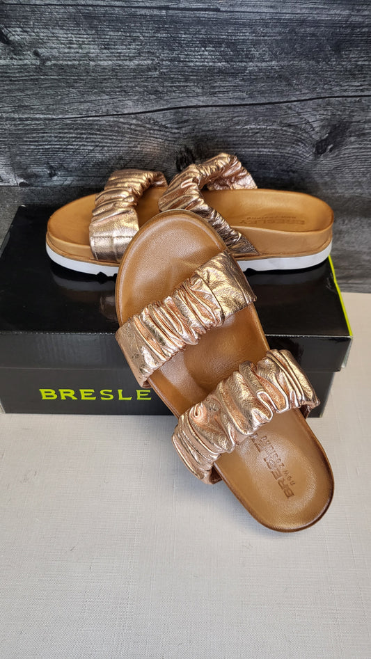 Bresley Rose Gold Saba Rose Gold Sandal (38)