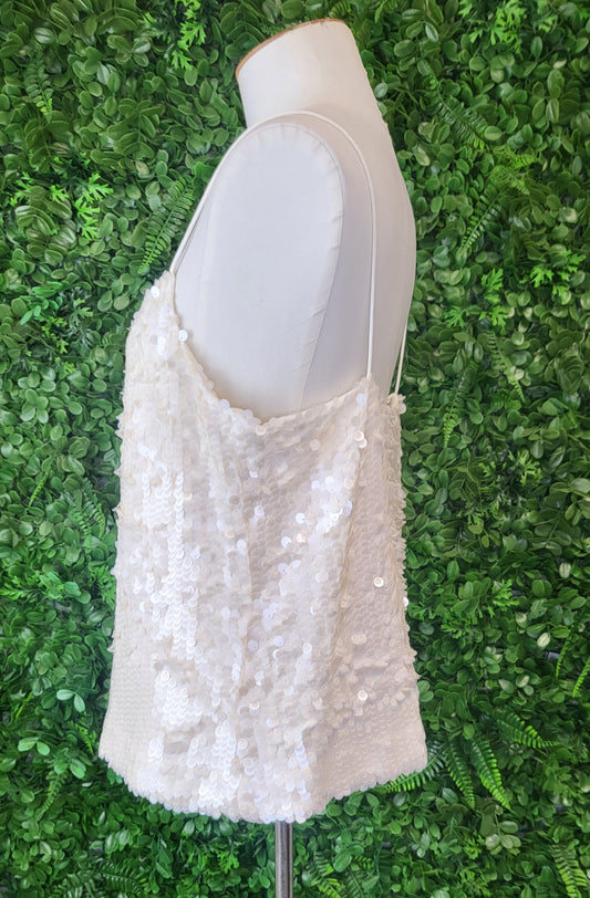 Seed Cream Sequin Top BNWT (12)