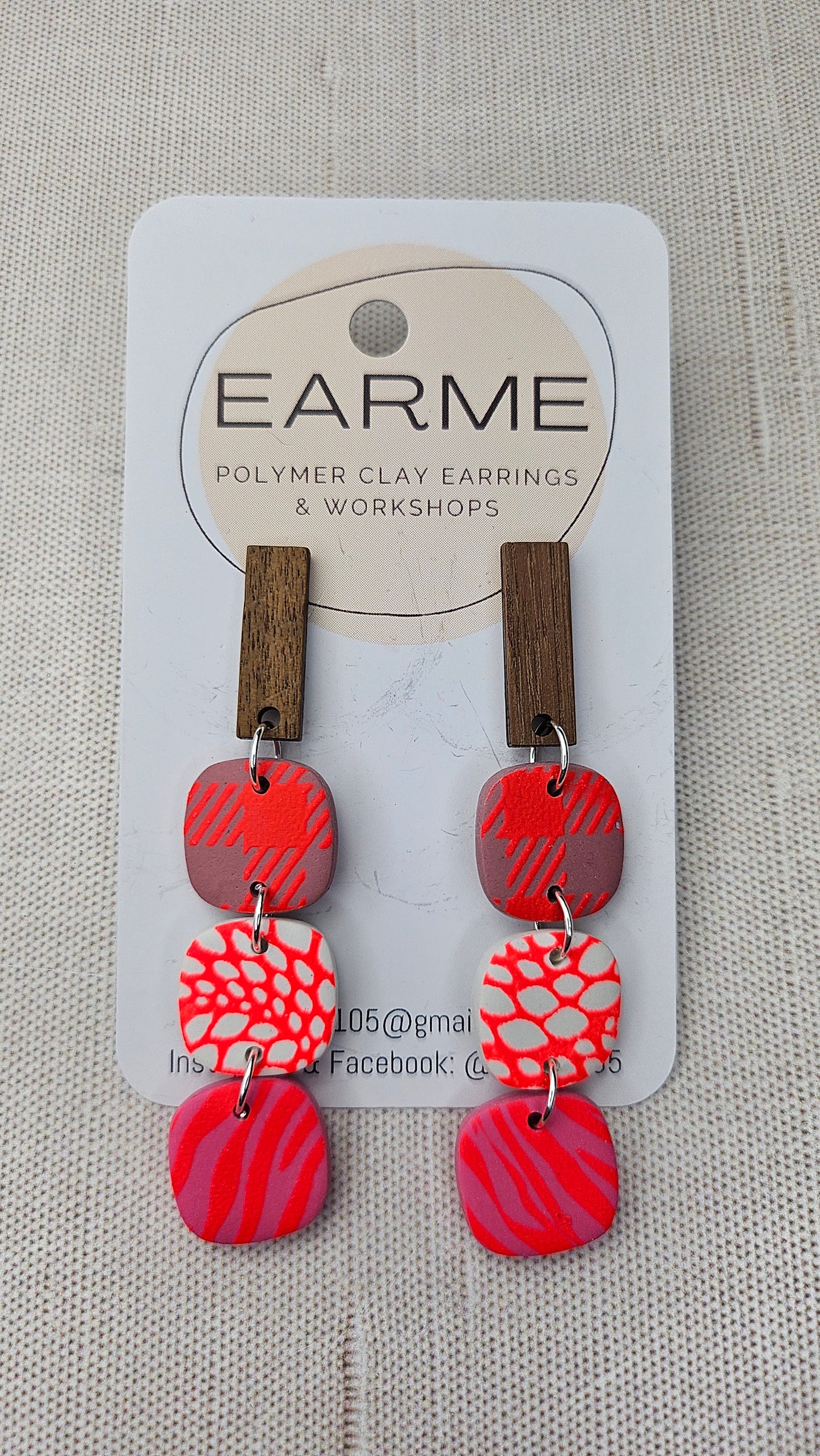 Earme  Multi Drop Earring BNWT