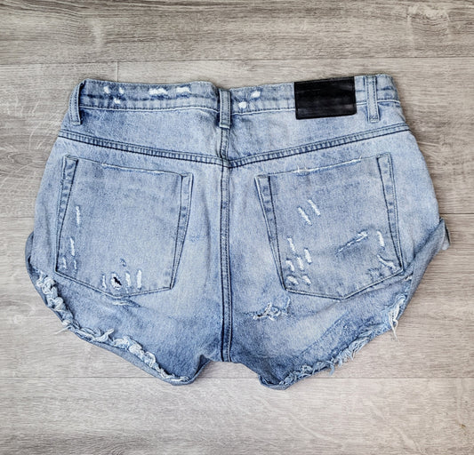 One Teaspoon distressed Distressed Shorts (10)