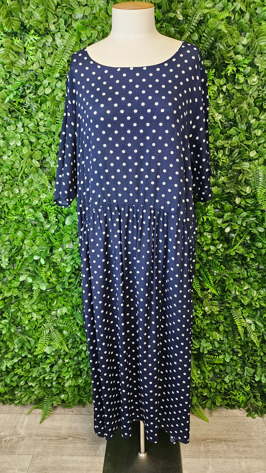 Lemon Tree Navy Monroe Dress (14)