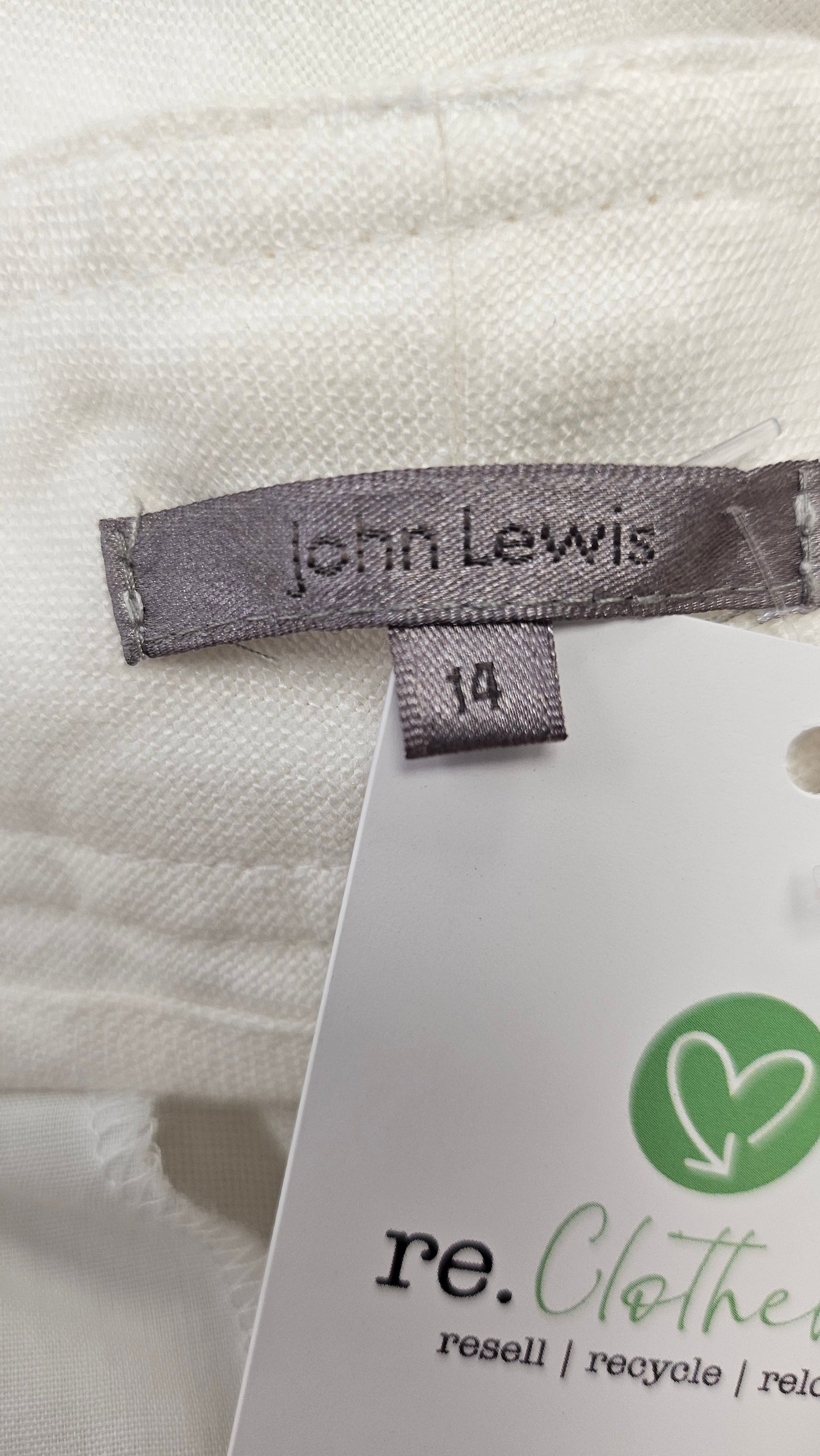 John Lewis Cream Linen 3/4 Pants (14)