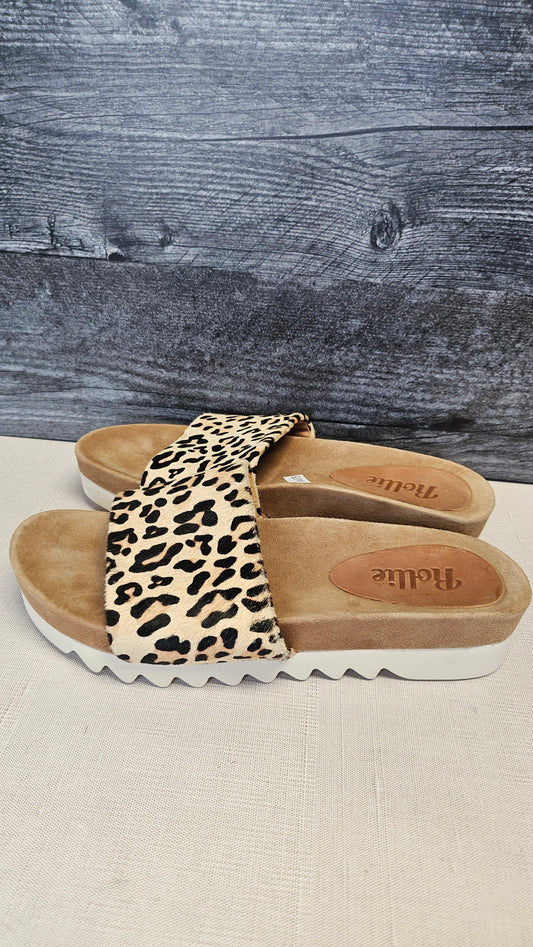 Rollie Animal Leather Slides (38)