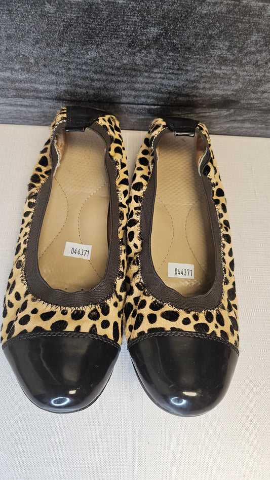 GEOX Leopard Print Ballet Flats 39