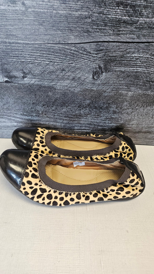 GEOX Leopard Print Ballet Flats 39