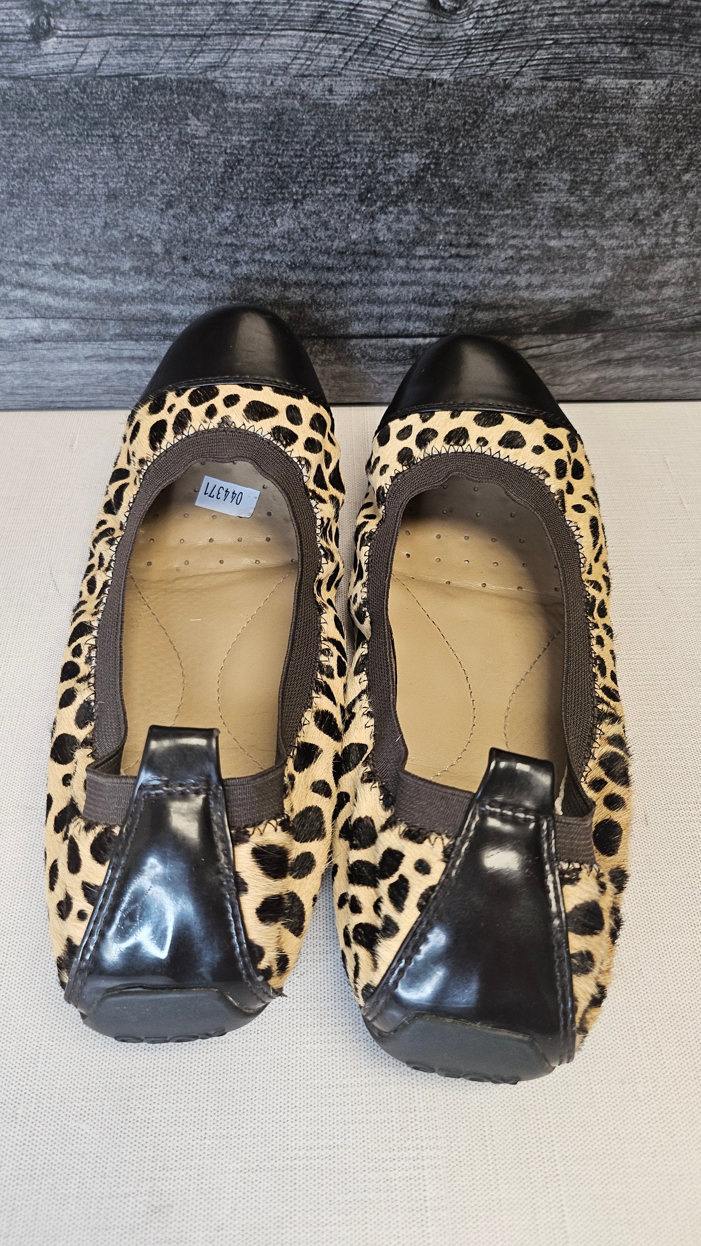 GEOX Leopard Print Ballet Flats 39