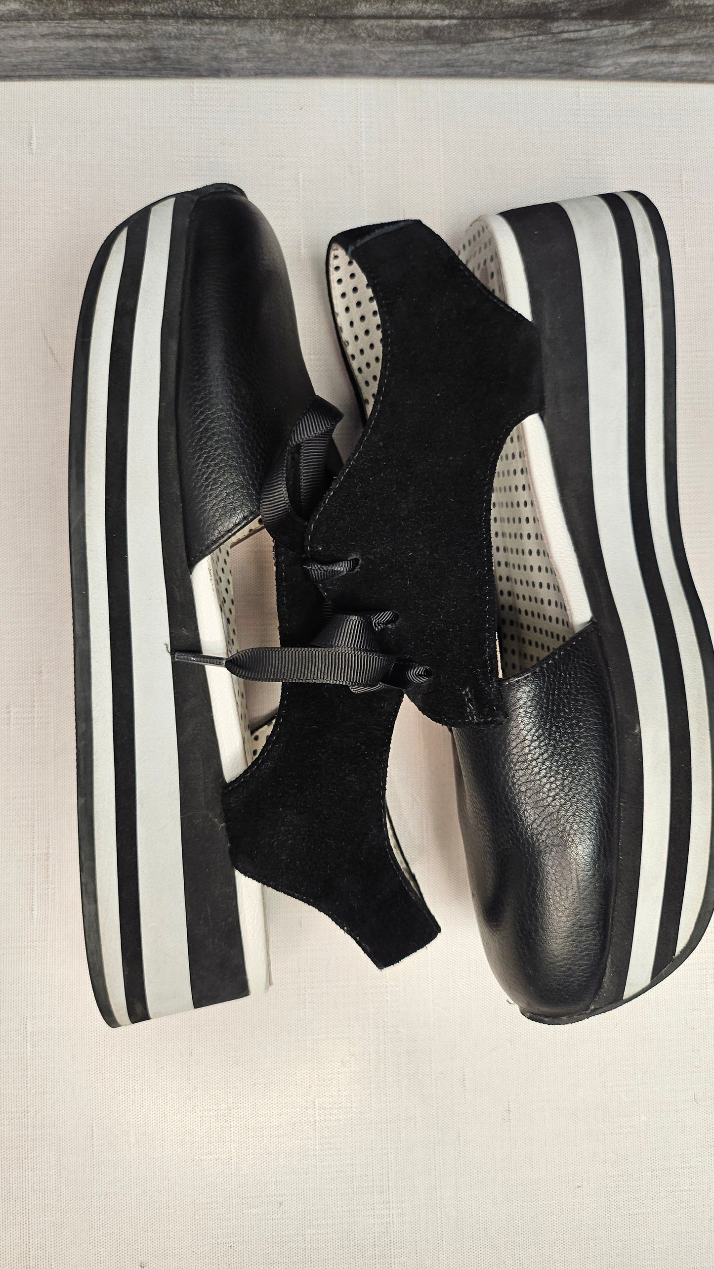 Minx Black/White Slingback Sneaker 39