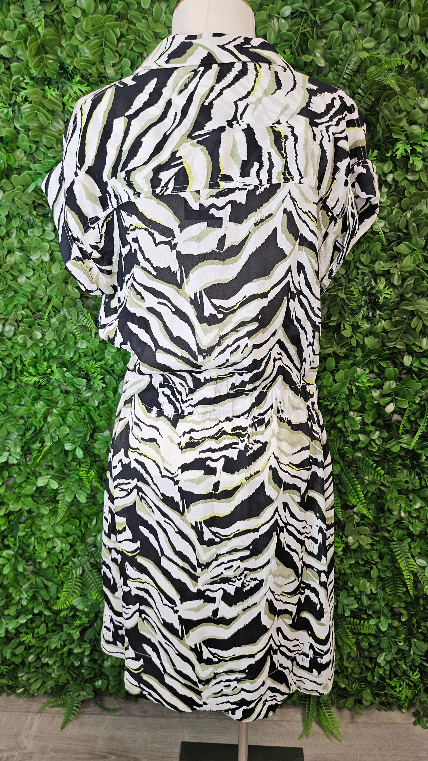 Pomodoro Multi Safari Dress (14)