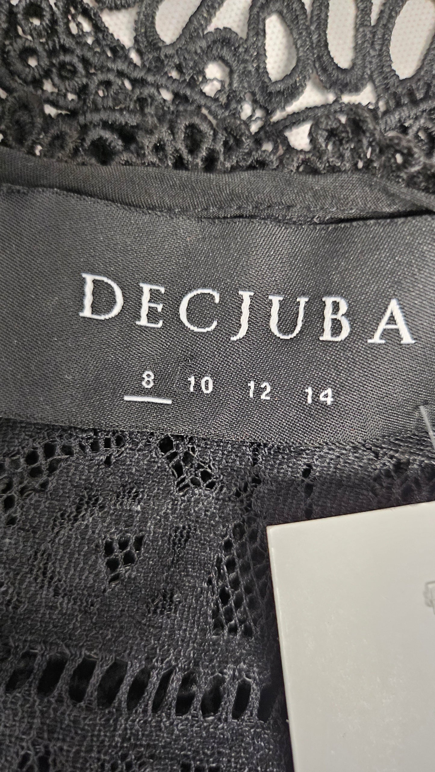 Decjuba Black Lace Top 8