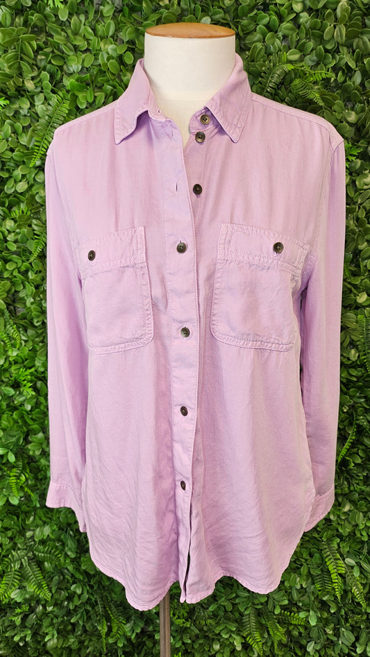 American Eagle Purple Classic Shirt (10)