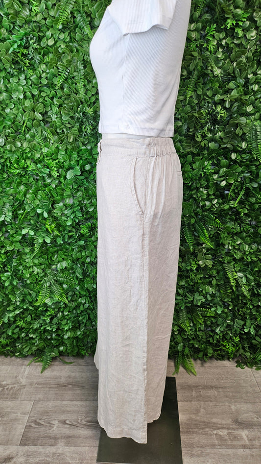 Blue Illusion Oat Linen Culottes (20)