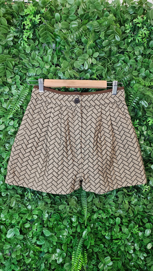 Karen Walker Tabacco Pleat Short (6-8)